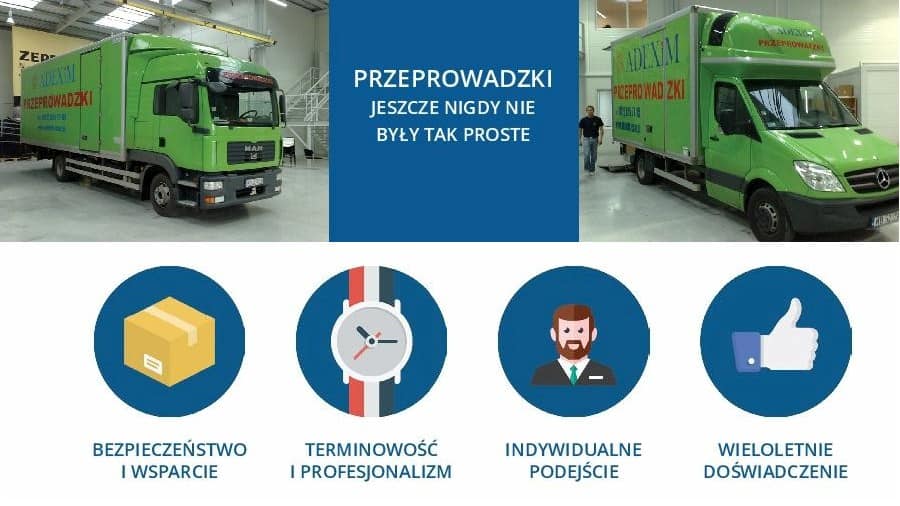 Przeprowadzki Adexim Warszawa